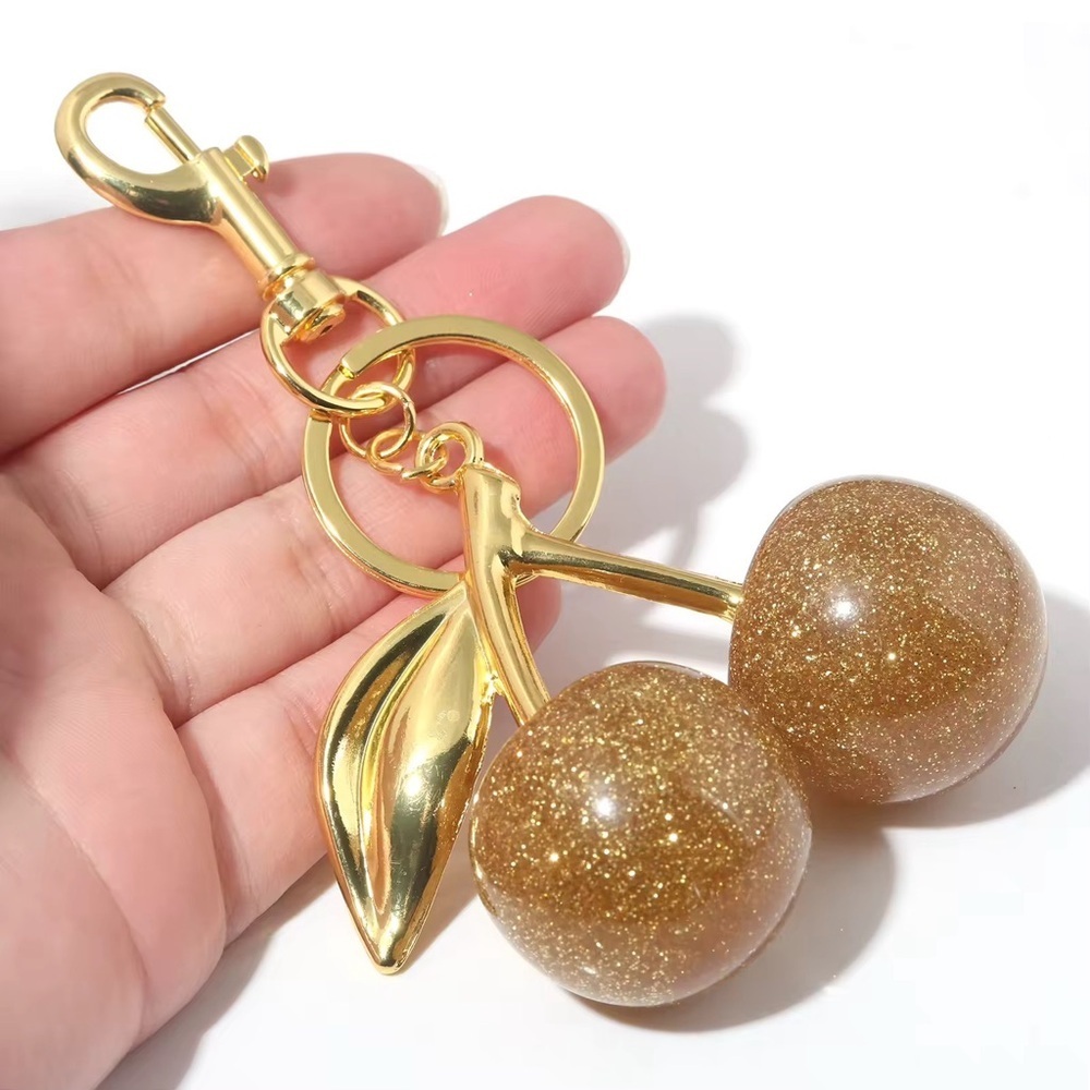Cherry Bag Charm (Available in Multiple Colors) - Picture 3 of 9
